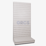 Wandstelling slatwall achterwand 9001