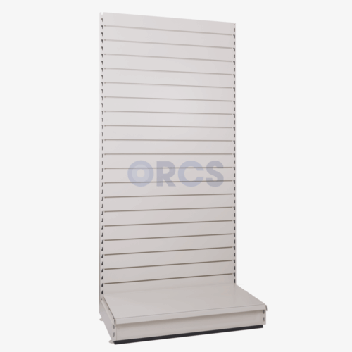 Wandstelling slatwall achterwand 9001