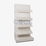 Wandstelling metalen draadwerk vakverdeling - RAL9001 (180 x 125 x 47)