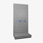 Wandstelling slatwall achterwand