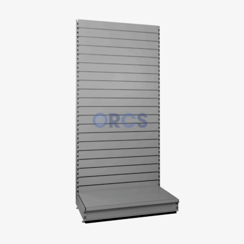 Wandstelling slatwall achterwand