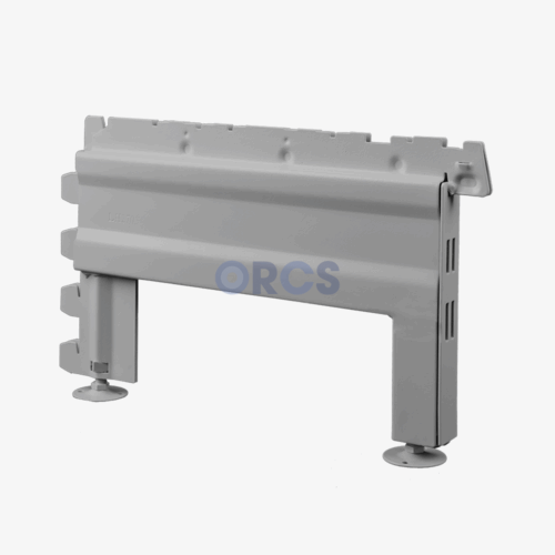 basisvoet hoog RAL9006