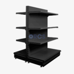 Gondolastelling / middenstelling - RAL9005 - Zwart (180 x 100 x 47)