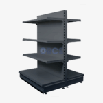Complete Gondolastelling / middenstelling - RAL7015 (160 x 100 x 37) - 2 meter - Afbeelding 2