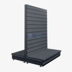 Gondolastelling / middenstelling Slatwall - RAL7015 (160 x 125 x 47)