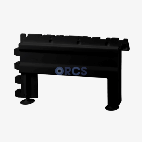 basisvoet hoog RAL9005-01