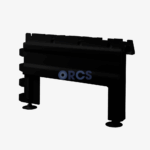 basisvoet hoog RAL9005-01