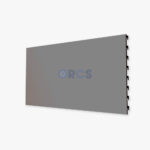 Gladde GL achterwand - RAL9006 (B-keuze)