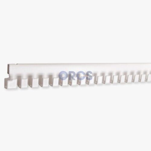 winkelinrichting-product metalen verdeellijst laag 9001
