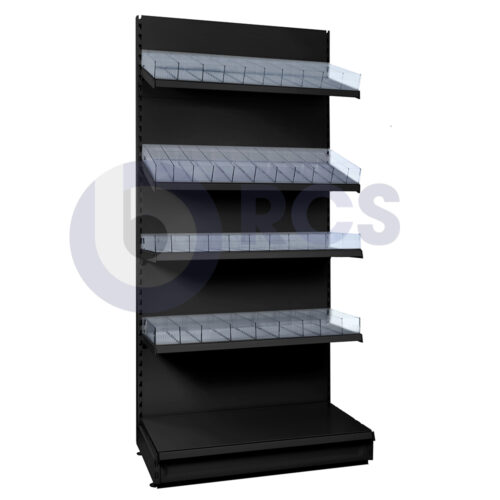 winkelinrichting winkelstelling wandstelling perspex vakindeling 9005