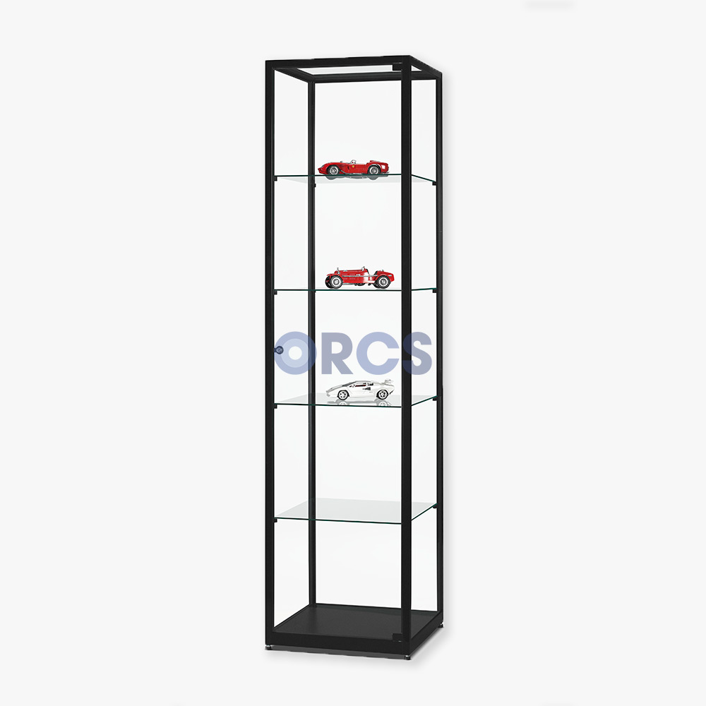 rcs winkelstellingen vitrine rcs h500 zwart rcs winkelstellingen vitrine rcs h500 zwart