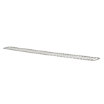 winkelinrichting product legbord metalen draadwerk voorrand chrome