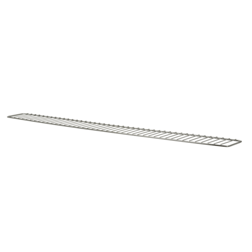winkelinrichting product legbord metalen draadwerk voorrand chrome