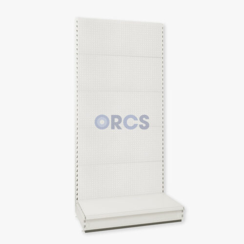 winkelinrichting winkelstelling wandstelling perfo RL achterwand 9001