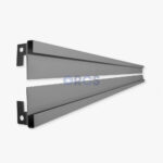 product houder spiegel RAL9006
