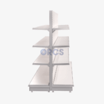 Complete gondolastelling legborden RAL9001-2 meter