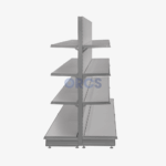 Complete gondolastelling legborden RAL9006-2 meter