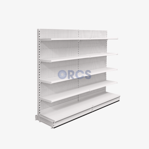 Complete wandstelling legborden RAL9001-2 meter