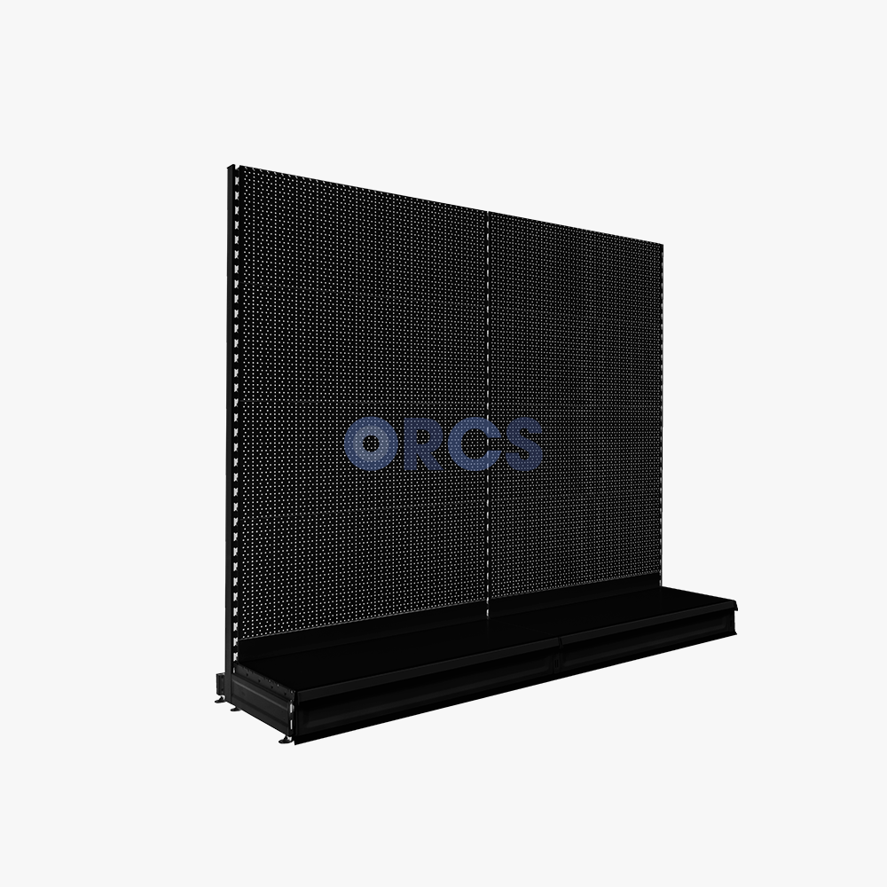 Complete wandstelling perfo RAL9005-2 meter Complete wandstelling perfo RAL9005-2 meter
