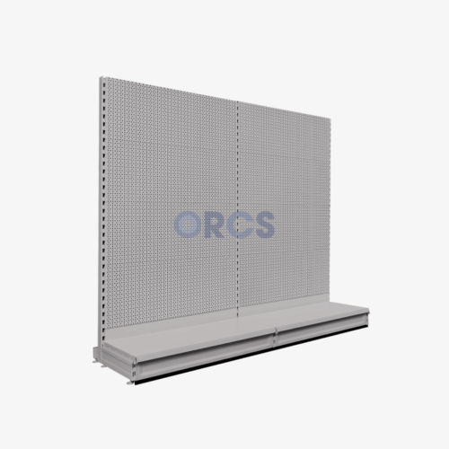 Complete wandstelling perfo RAL9006-2 meter