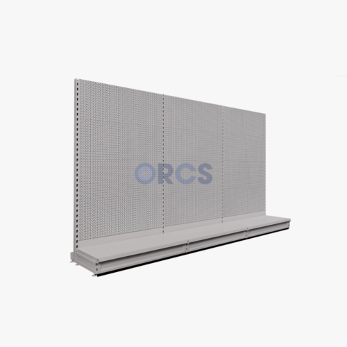 Complete wandstelling perfo RAL9006-3 meter