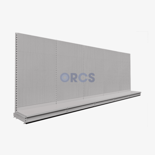 Complete wandstelling perfo RAL9006-5 meter